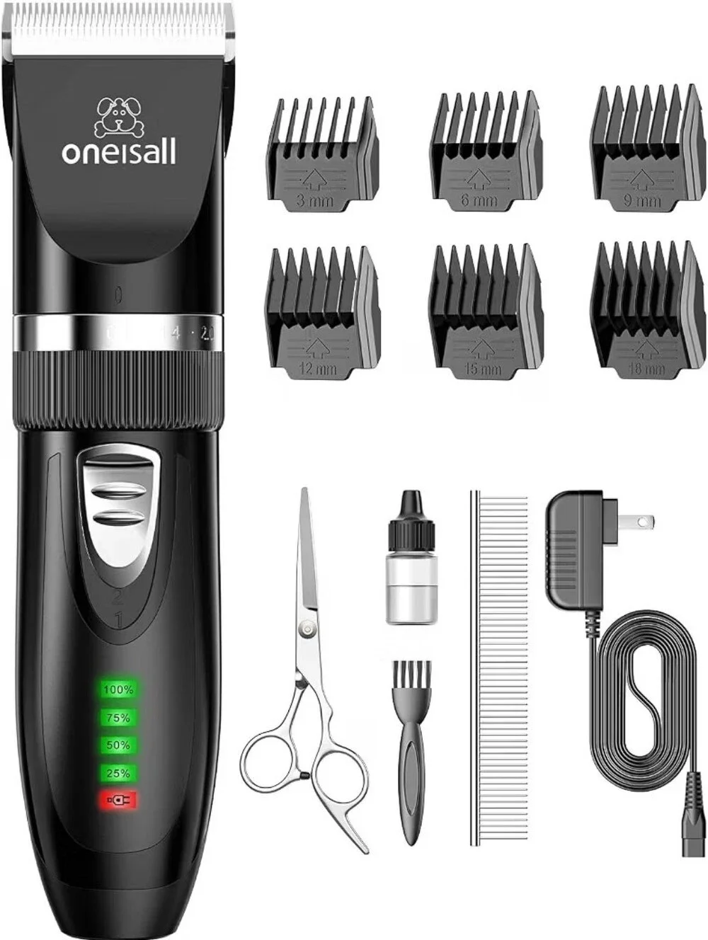 Oneisall Quiet Cat Cat Grooming Kit